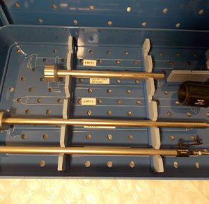 KARL STORZ MORCELLATOR 12mm TUBES WITH STERILIZATION TRAY (LAM-2221)