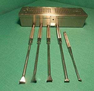 LOT OF 5 CODMAN SURGICAL INSTRUMENT WITH TRAY(LAM-2376)