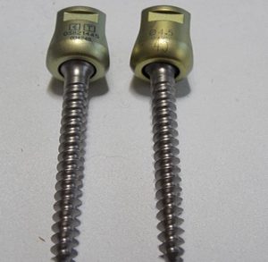 SPINAL SYSTEM SCREW 03821445 4.5 X 45 LOT OF 2 (LAM-1691)