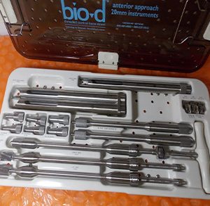 Osteotech BIO-D ANTERIOR APPROACH 20MM INSTRUMENTS SET (LAM-2667)