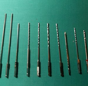 Orthopedic Quick Coupling Drill Bits Lot of 10 piece surgical instrument