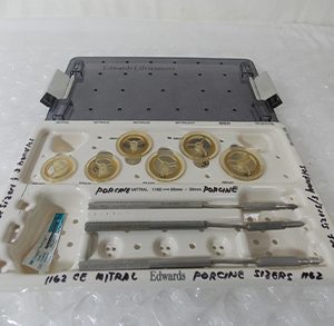 Edwards Life Sciences Aortic Sizers tray ref 1162 (61)