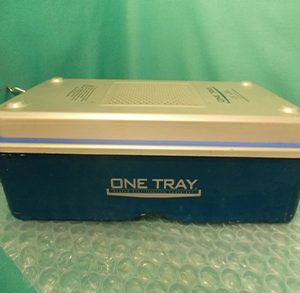 One Tray M2408 Sealed Sterilization Container - 24"L x 12"W x 8"H (LAM-2223)